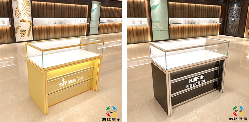 玻璃珠寶首飾展示柜Q款-03前柜 玻璃珠寶首飾展示柜Q款-03前柜