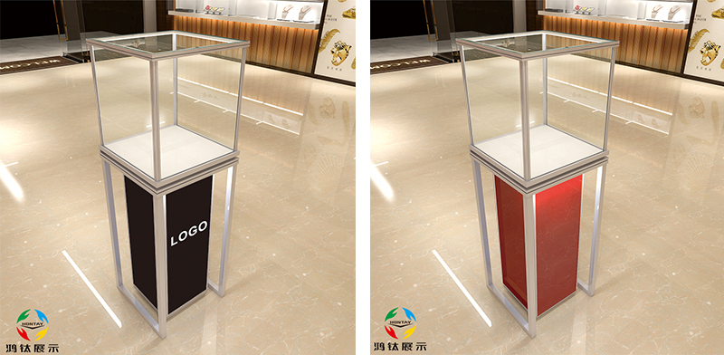 櫥窗精品展示柜,珠寶首飾柜臺,玻璃精品陳列柜