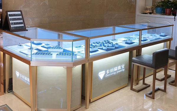 不銹鋼珠寶展柜定制 不銹鋼珠寶展柜定制