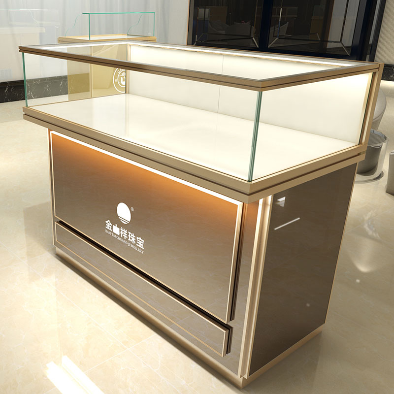 黃金珠寶展示柜臺D款-02