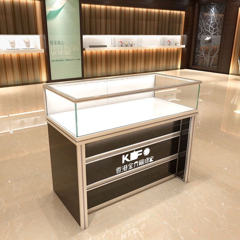 黃金珠寶展示柜柜臺(tái)Q款